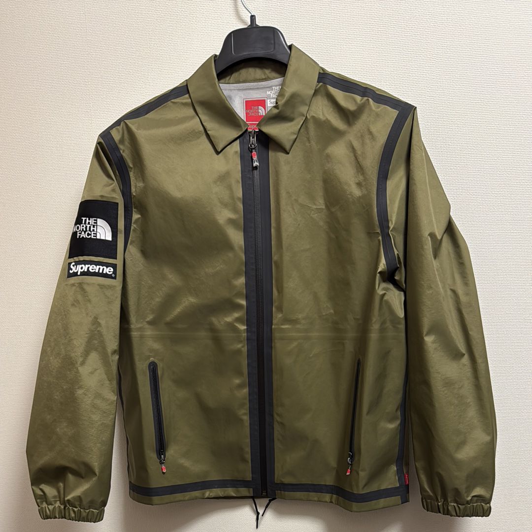 Supreme x The North Face Summit Series Outer Tape Seam Coaches Jacket "Olive"