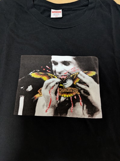 Supreme x ANTIHERO Ozzy Tee "Black"
