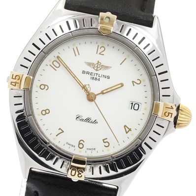 ブライトリング カリスト デイト B57045 クォーツ ボーイズ 【中古】