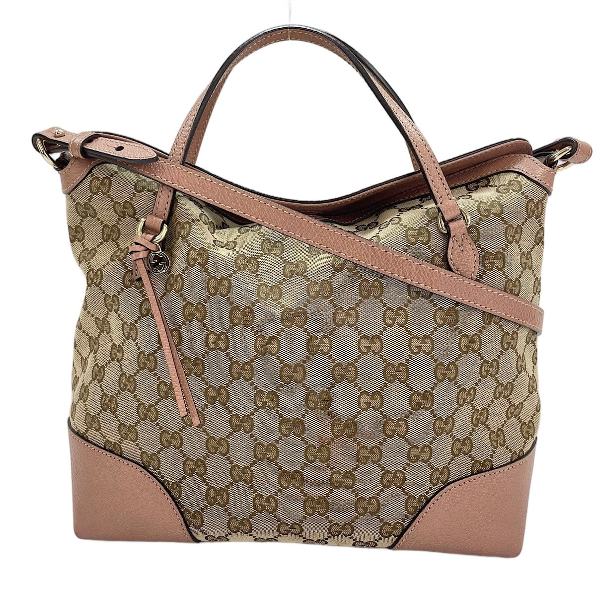 グッチ GUCCI GGキャンバス ハンドバッグ【中古】