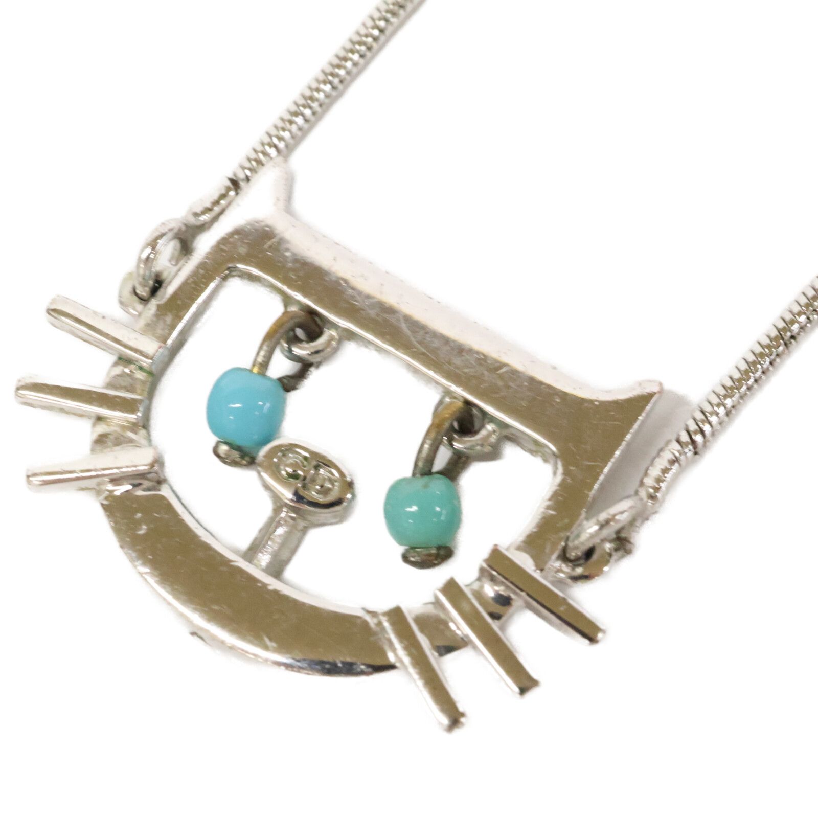 ディオール ターコイズ キャットモチーフ