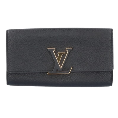 ルイヴィトン ポルトフォイユ・カプシーヌ トリヨン 長財布 トリヨンレザー M61248 レディース LOUIS VUITTON 中古