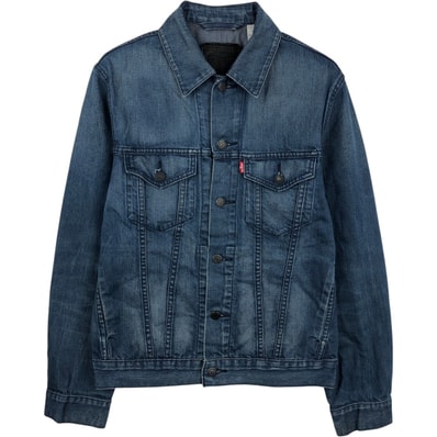 古着 リーバイス Levi's デニムジャケット Gジャン メンズM相当/eaa659523