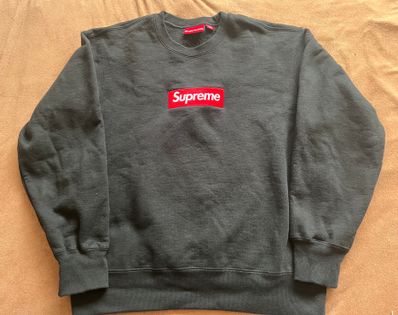 Supreme Box Logo Crewneck "Black" (22FW)