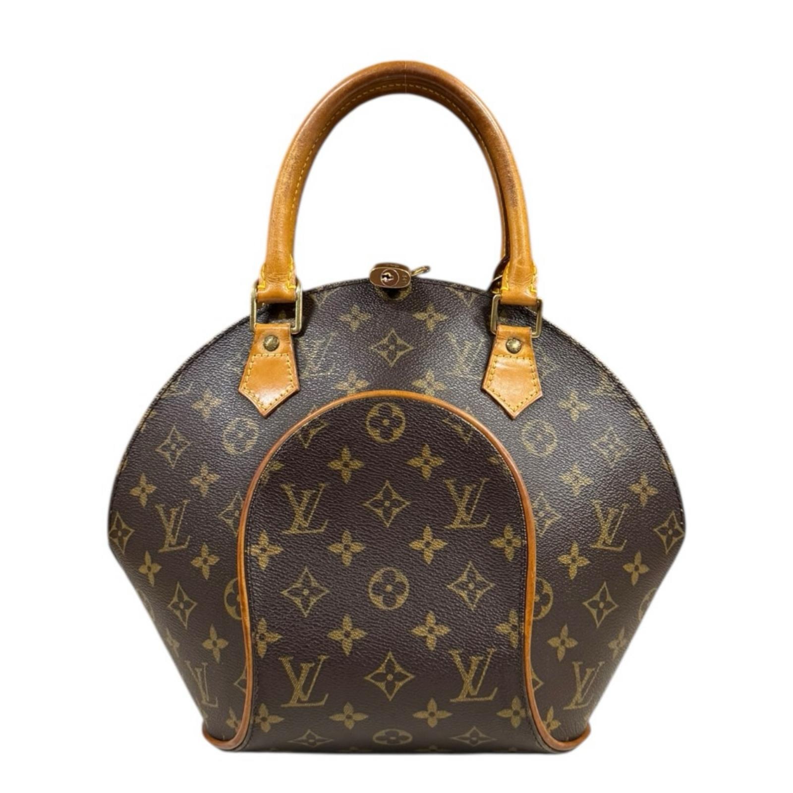ルイヴィトン エリプスPM モノグラム ハンドバッグ モノグラムキャンバス M51127 ブラウン レディース LOUIS VUITTON  中古