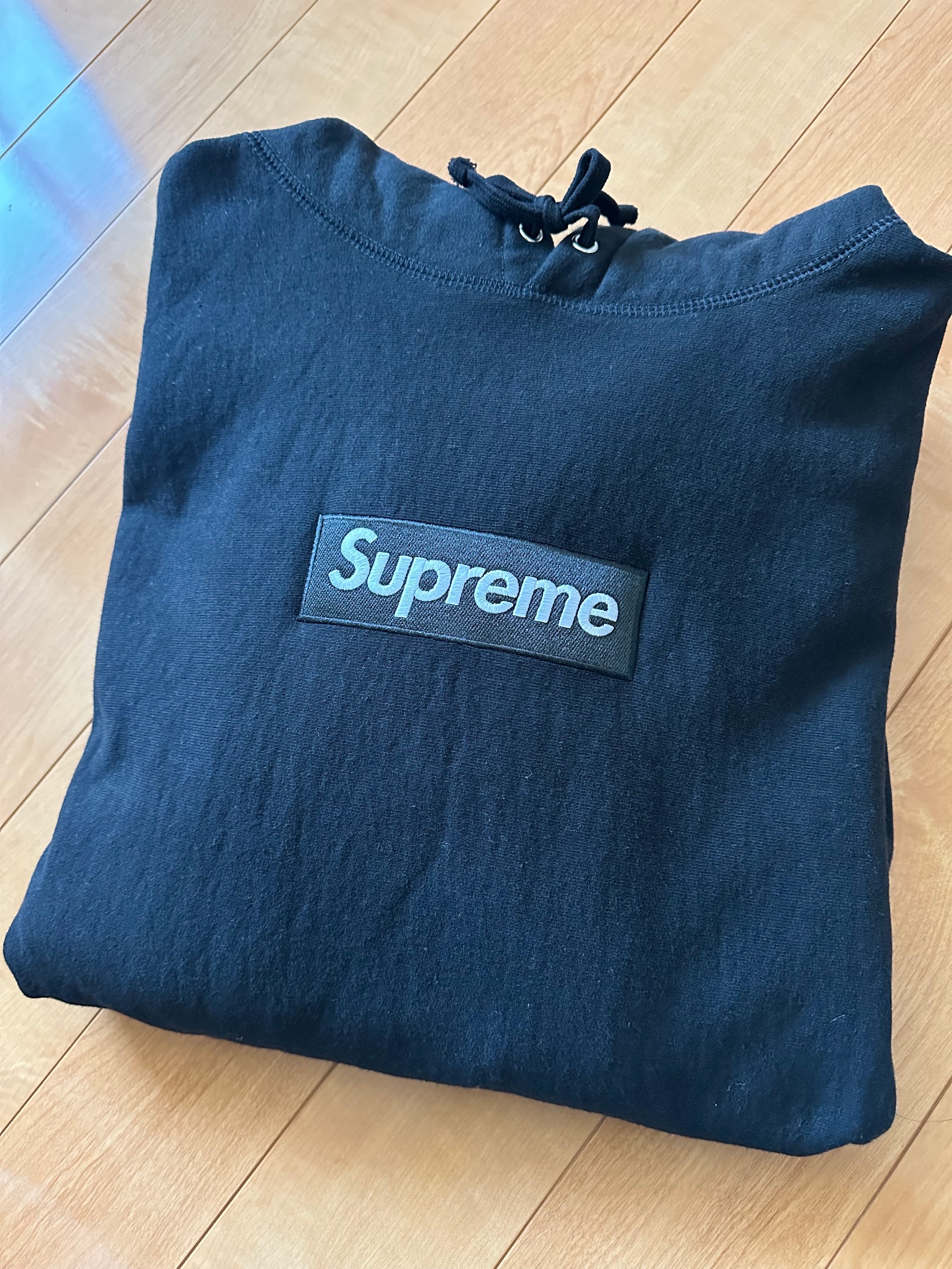 Supreme Box Logo Hooded Sweatshirt "Black" (21FW)