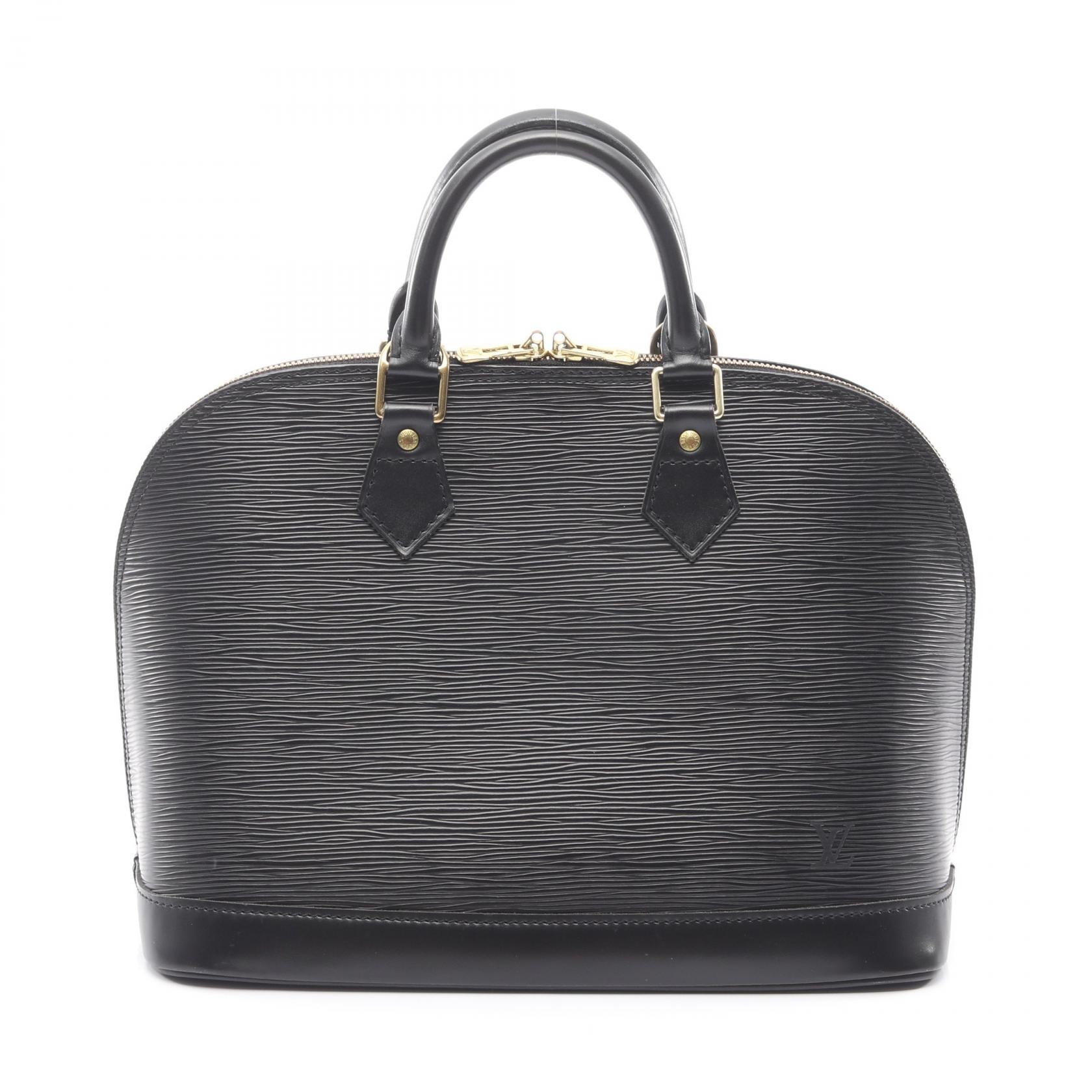 ルイ・ヴィトン LOUIS VUITTON アルマ エピ ノワール ハンドバッグ バッグ レザー エピ ノワール レディース ブラック系 M52142 【中古】