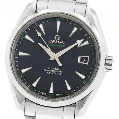 オメガ シーマスター アクアテラ メンズ 【中古】