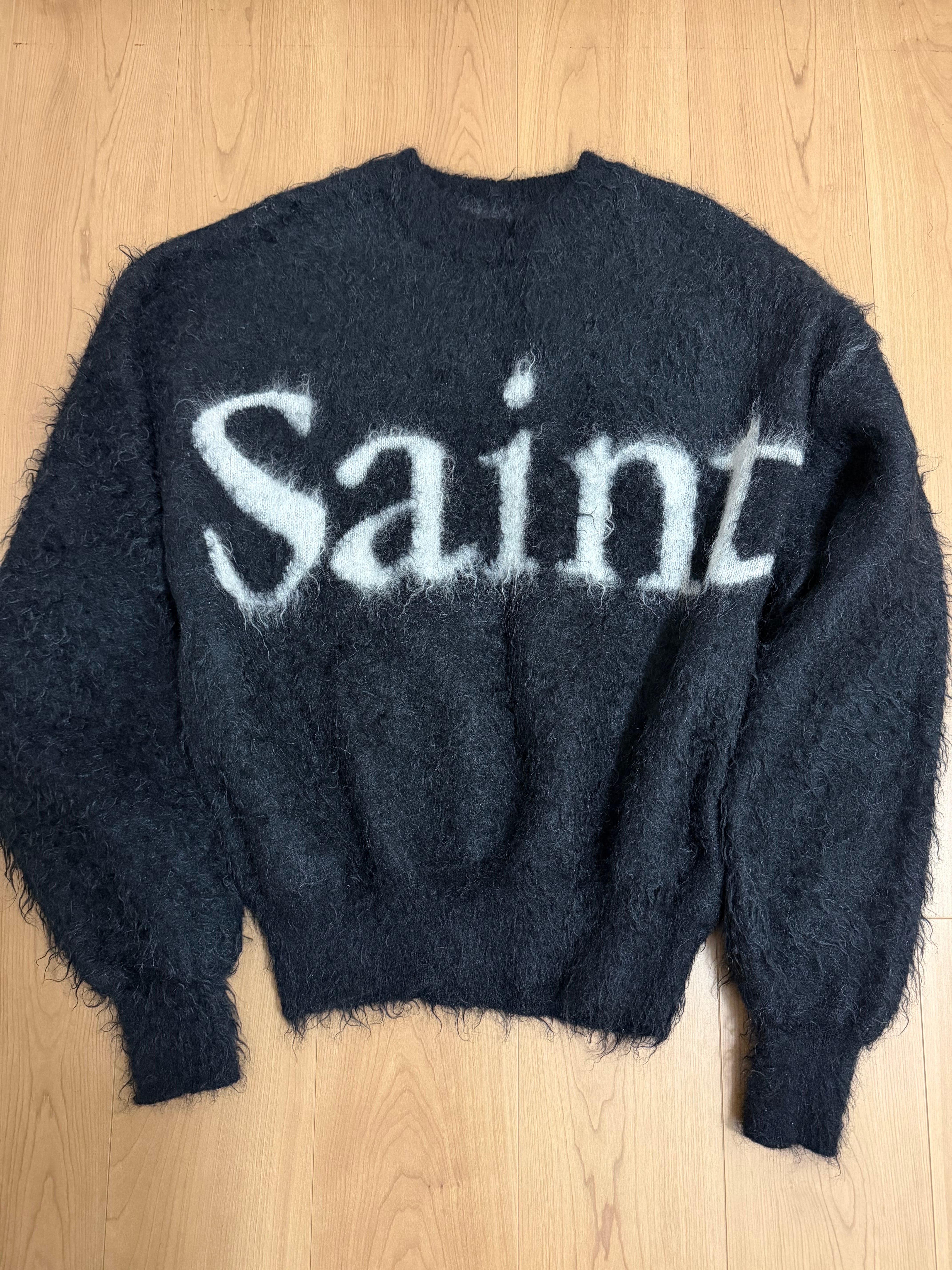 SAINT Mxxxxxx Crew Neck Knit Saint "Black"