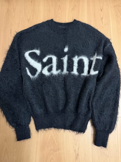 SAINT Mxxxxxx Crew Neck Knit Saint "Black"