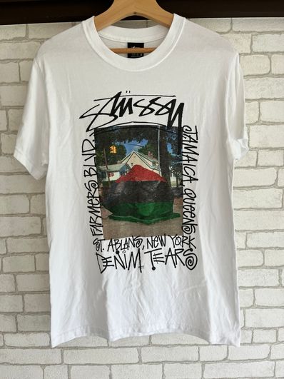 Stussy & Denim Tears Farmers Blvd. Tee "White"