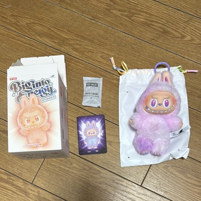 POP MART THE MONSTERS (LABUBU) Big into Energy Series Plush Pendant LUCK