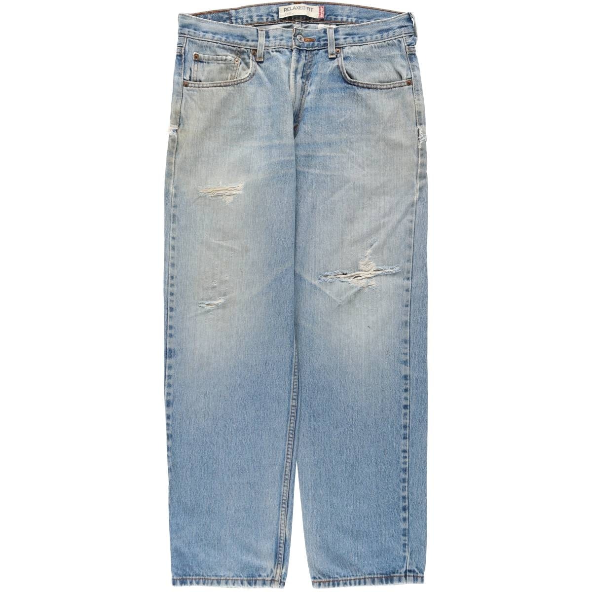 古着 00年代 リーバイス Levi's 550 RELAXED FIT テーパードデニムパンツ メンズw35相当/eaa633883