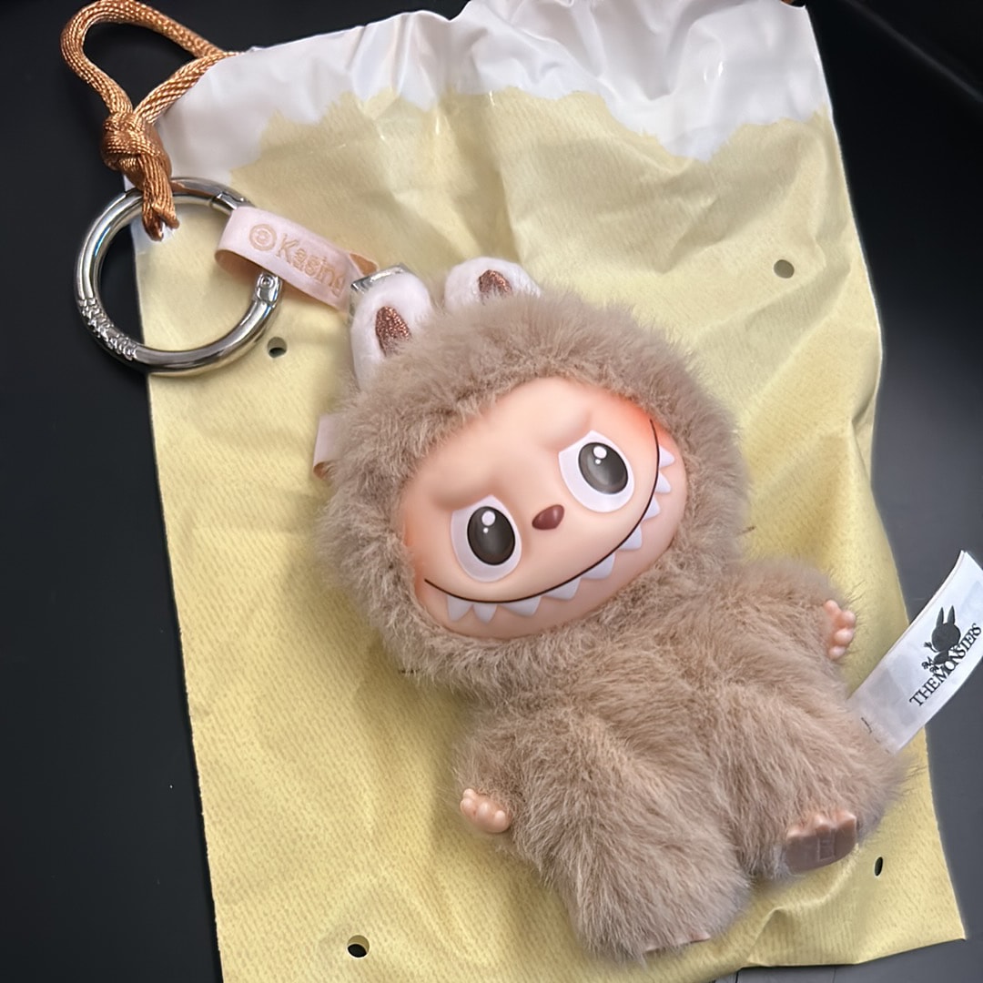 POP MART THE MONSTERS (LABUBU) Pin for Love Series-Vinyl Plush Pendant (A-M) B