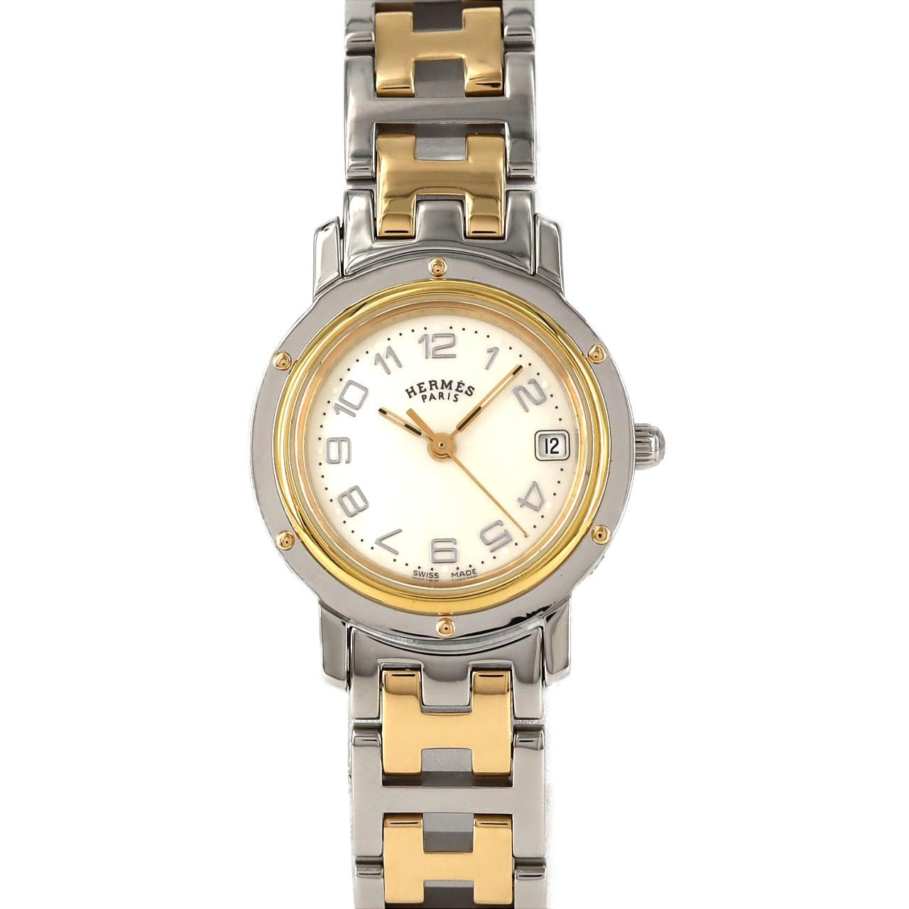 エルメス クリッパーナクレ コンビ CL4.220 SSxGP クォーツ