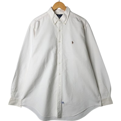 古着 ラルフローレン Ralph Lauren 長袖 ボタンダウンシャツ メンズXL相当/eaa543536