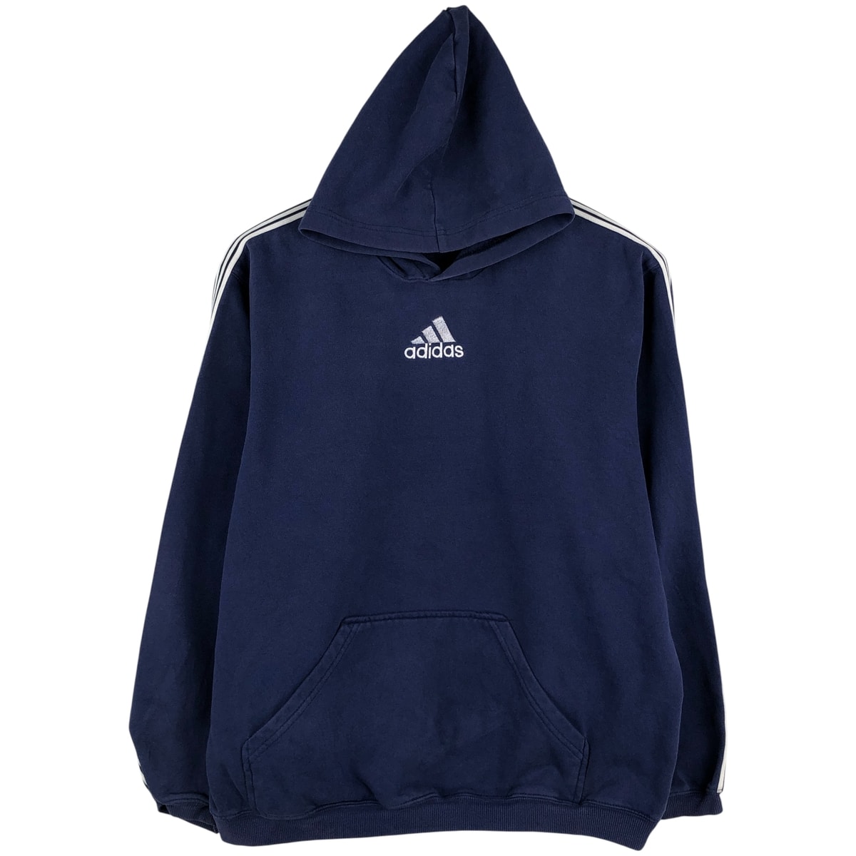 古着 アディダス adidas スウェットプルオーバーパーカー メンズXL相当/eaa502702