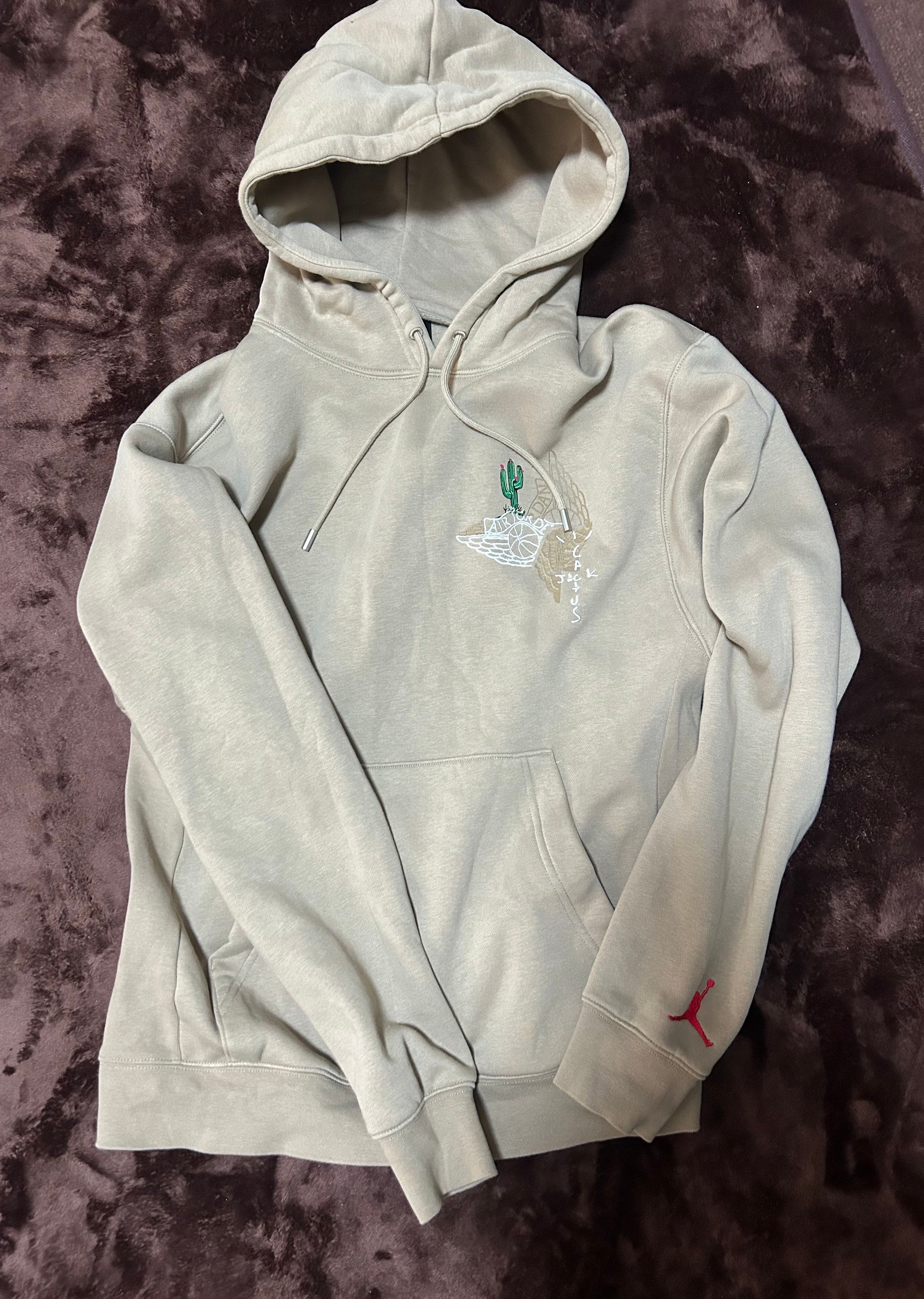 Air Jordan x Travis Cactus Jack Pullover Hoodie "Khaki Desert"
