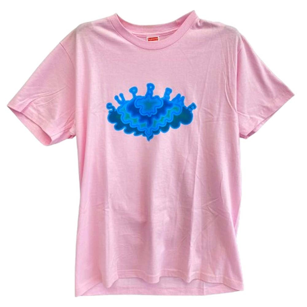 Supreme シュプリーム Tシャツ 19SS Cloud Tee クラウド 半袖 Tシャツ ピンク ピンク系 M【中古】