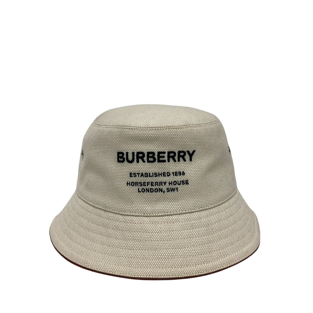 バーバリー BURBERRY ハット ホースフェリー バケットハット 8057401 ベージュ