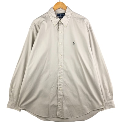 古着 ラルフローレン Ralph Lauren BLAKE 長袖 ボタンダウンシャツ メンズXL相当/eaa591677