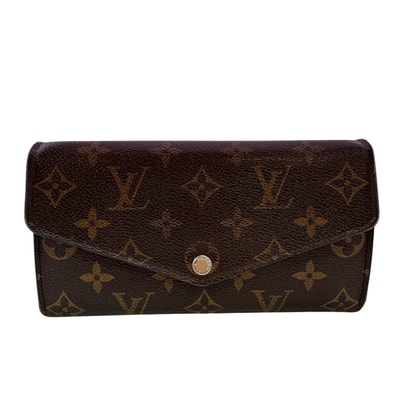 ルイヴィトン LOUIS VUITTON 長財布 モノグラム ポルトフォイユサラ M60531 ブラウン
