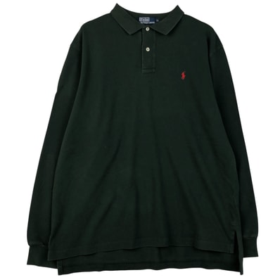 古着 ラルフローレン Ralph Lauren POLO by Ralph Lauren 長袖 ポロシャツ メンズXL相当/eaa607810