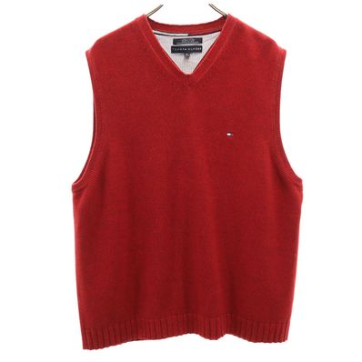 TOMMY HILFIGER Vネック ニットベスト