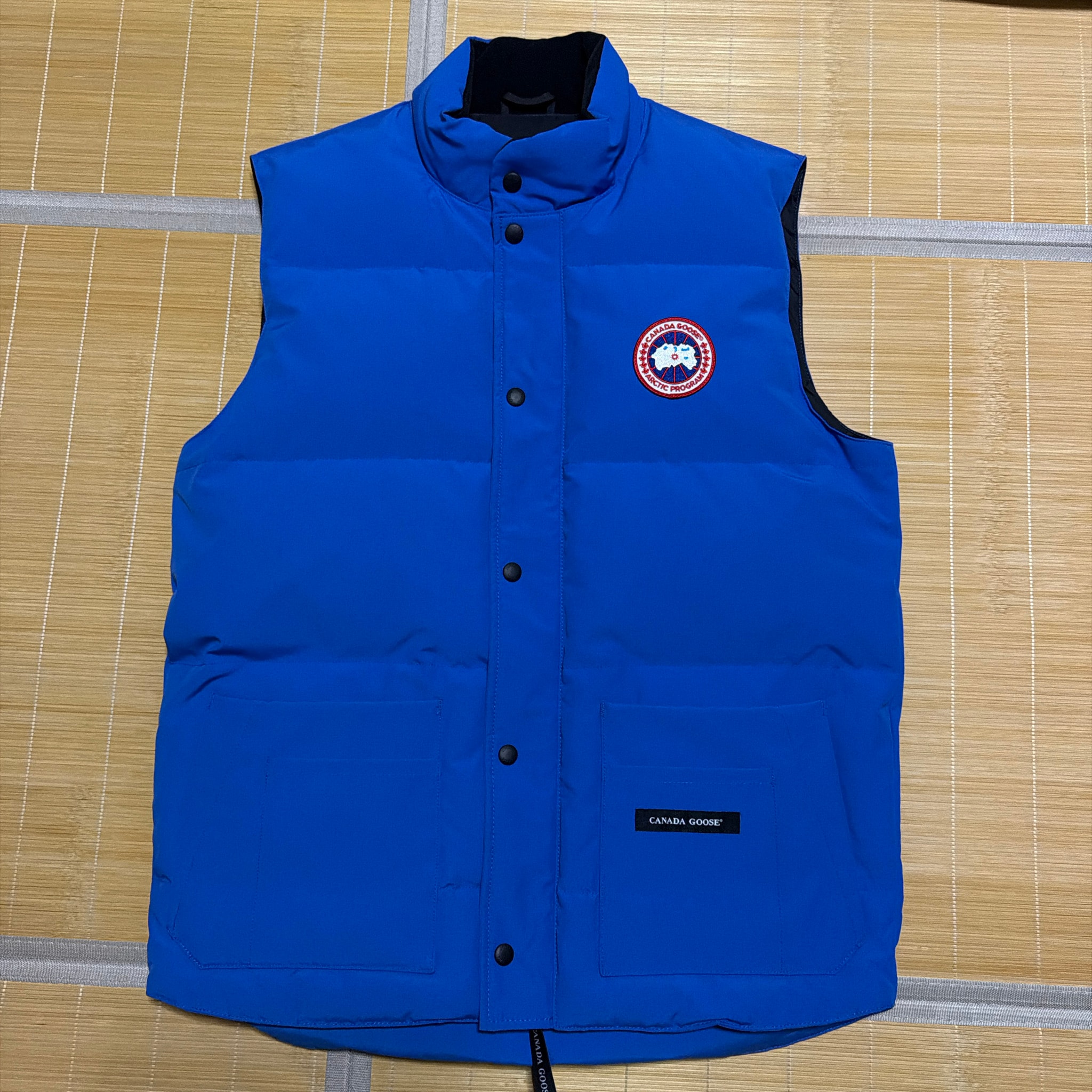 CANADA GOOSE PBI ダウンベスト 青 ブルー L