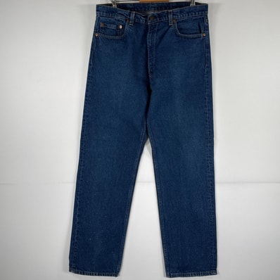 古着 90's/90年代 ヴィンテージ リーバイス Levi's USA製 デニムパンツ 505 0216 ジーパン ストレート ジップフライ w38 L32 ブルー メンズ