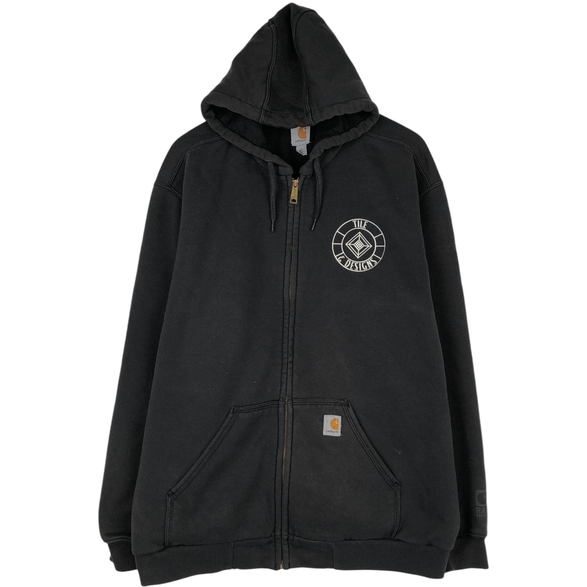 古着 カーハート Carhartt RAIN DEFENDER スウェットフルジップパーカー メンズXL相当/eaa630464