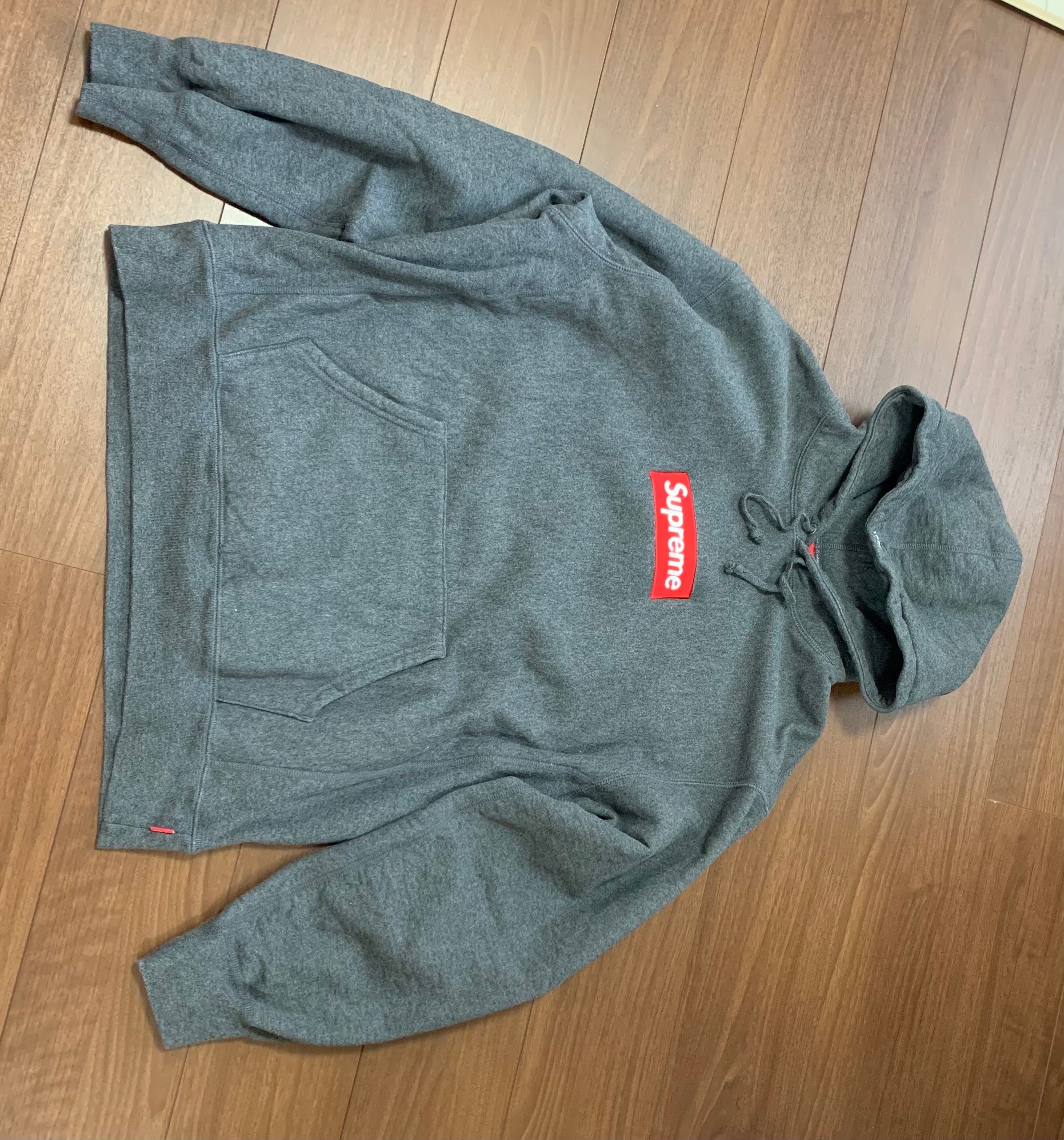 Supreme Box Logo Hooded Sweatshirt "Charcoal" (21FW)