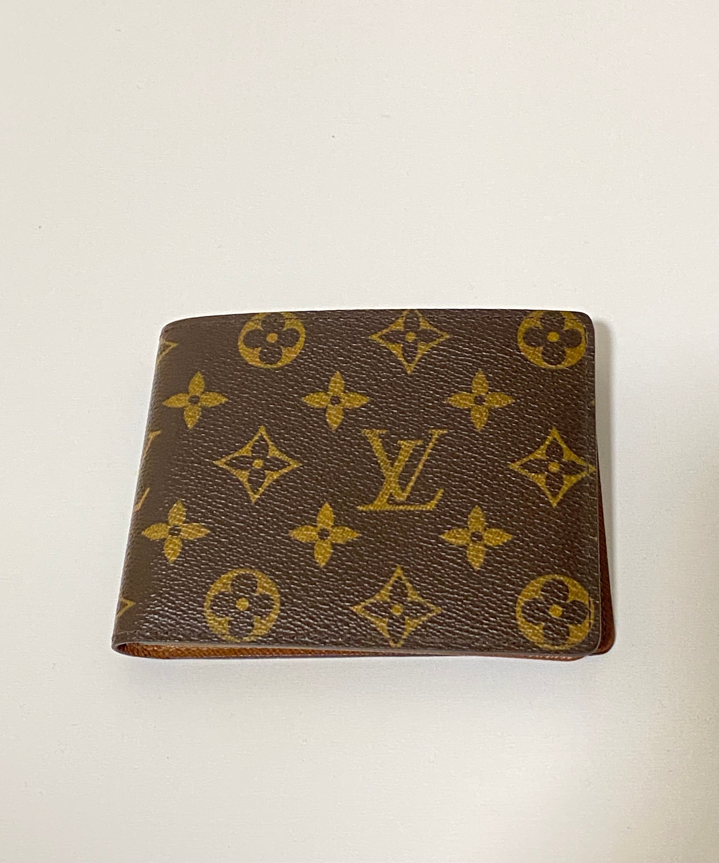 超美品Louis Vuitton ルイウィトンモノグラム折り財布メンズ