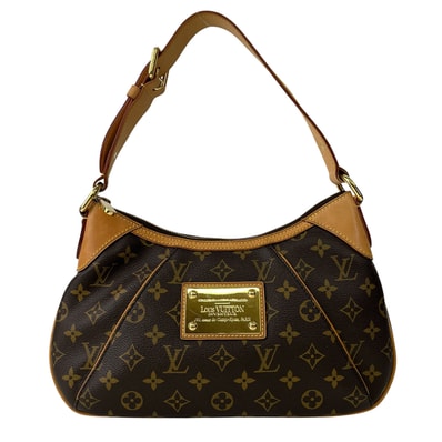 LOUIS VUITTON ルイ・ヴィトン モノグラム テムズPM ハンドバッグ M56384 モノグラム ブラウン レディース【中古】