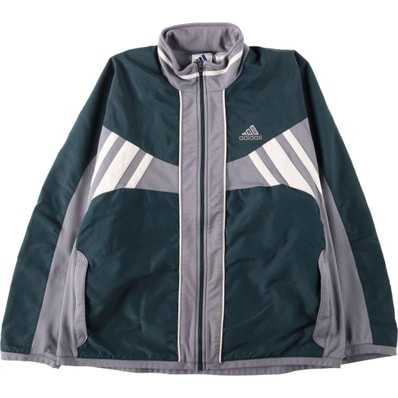 古着 90年代 アディダス adidas バックロゴ ウインドブレーカー メンズL相当 ヴィンテージ/eaa660672