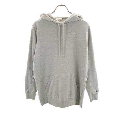 Champion チャンピオン 長袖 スウェットパーカー M グレー
