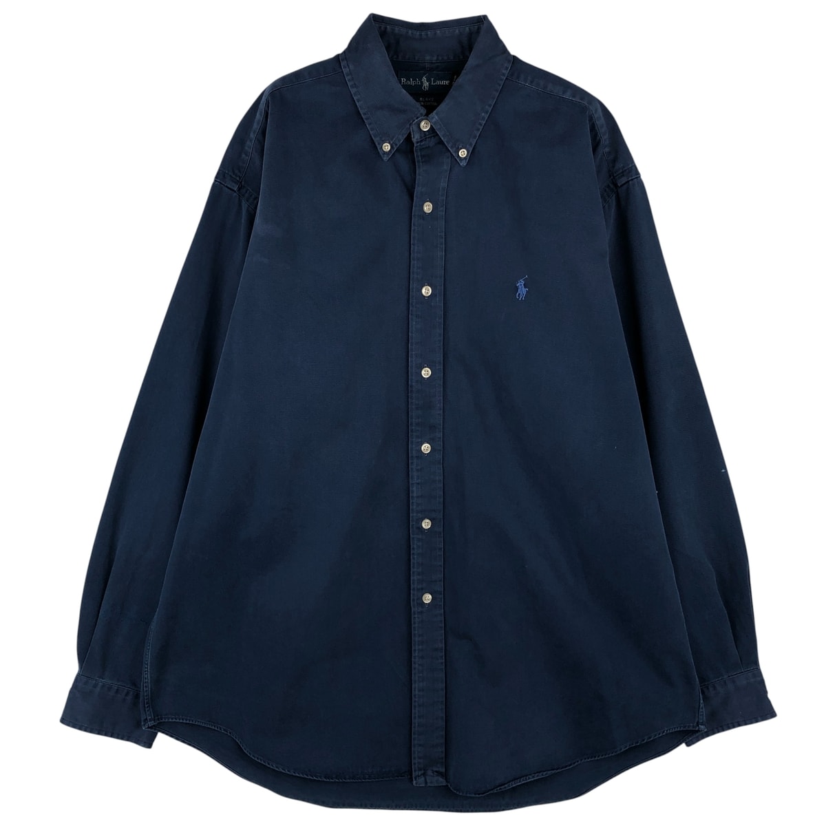 古着 ラルフローレン Ralph Lauren BLAKE 長袖 ボタンダウンシャツ メンズL相当/eaa610573