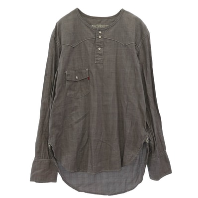 Levi's リーバイス 長袖シャツ Lefty Jean 宮下貴裕 倉石一樹 千鳥柄 長袖 シャツ グレー系 M【中古】