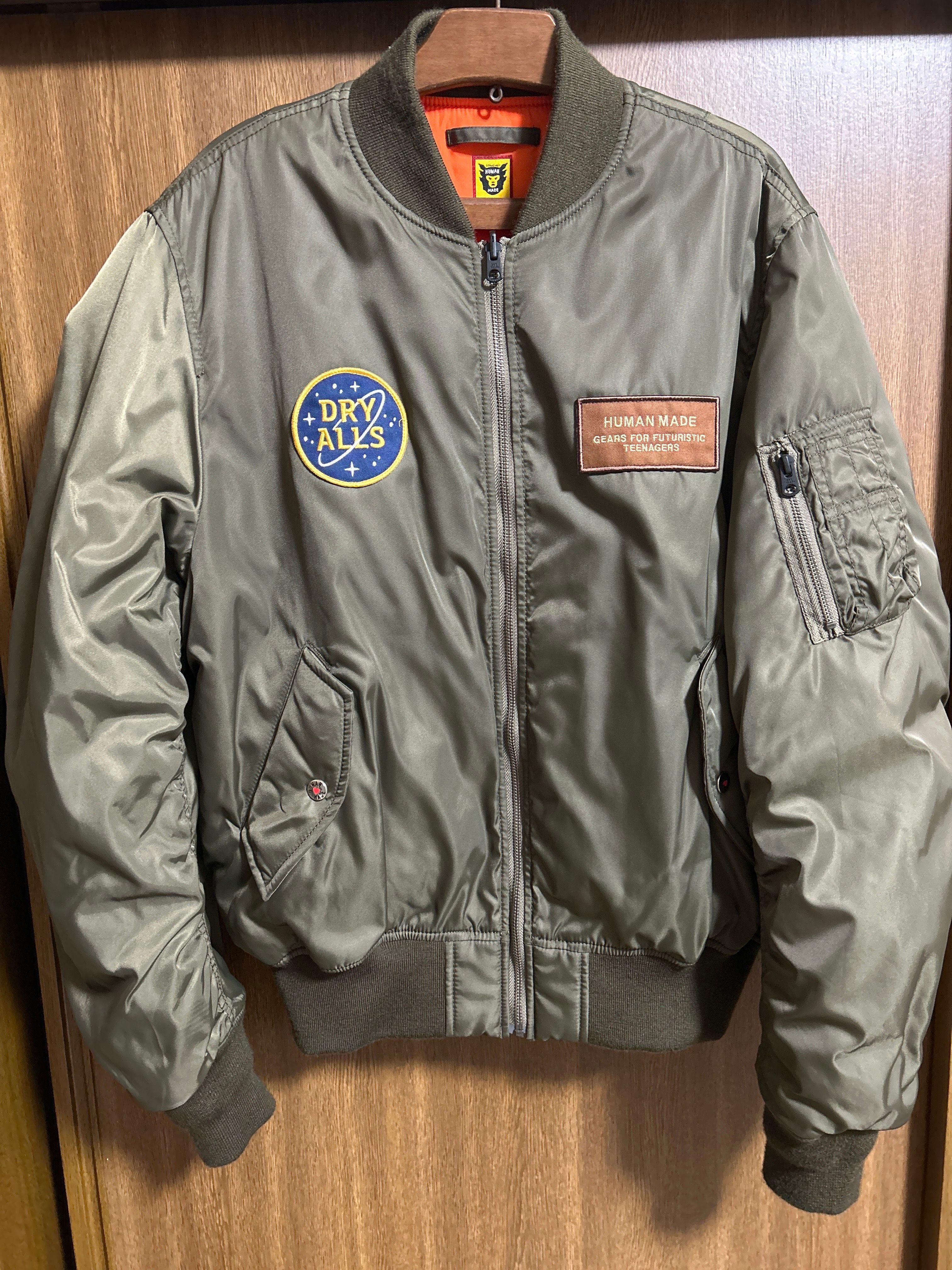 HUMAN MADE MA-1 "Olive Drab"