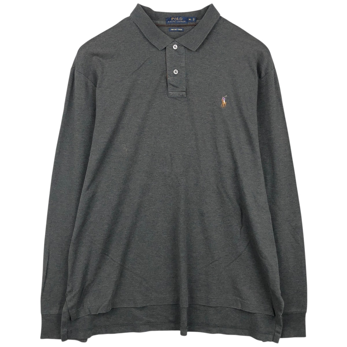 古着 ラルフローレン Ralph Lauren POLO RALPH LAUREN 長袖 ポロシャツ メンズXL相当/eaa652826