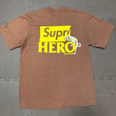 Supreme / ANTIHERO Dog Tee "Brown"