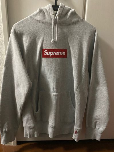 Supreme Box Logo Hooded Sweatshirt "Heather Grey" (16FW)