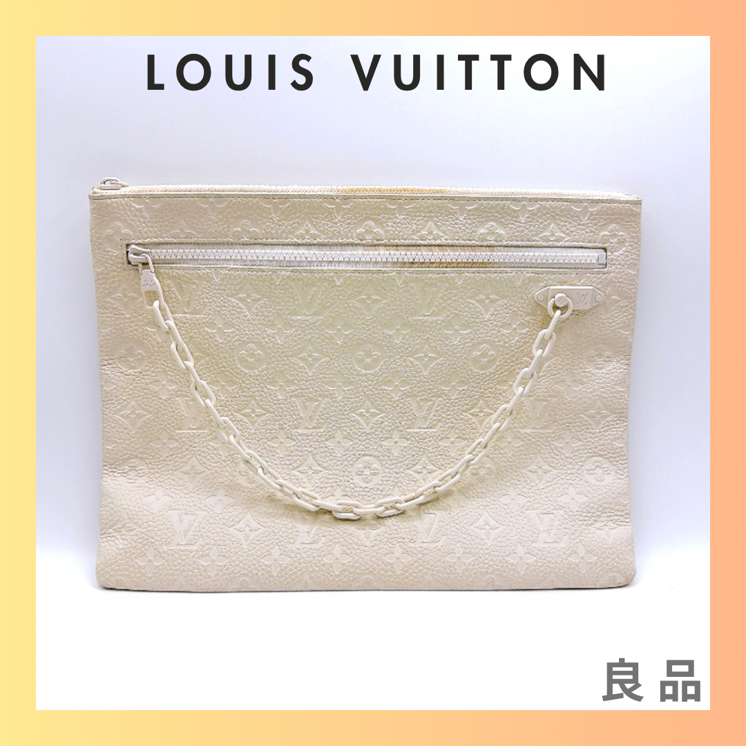 Louis Vuitton  Pochette A4 Monogram "White"