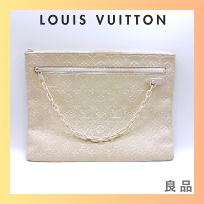 Louis Vuitton Pochette A4 Monogram "White"
