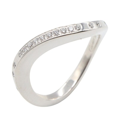 カルティエ CARTIER パリヌーベルバーグ ダイヤ リング リング・指輪 ジュエリー K18WG(ホワイトゴールド) ダイヤモンド レディース シルバー系 / クリア系 B4094548 【中古】