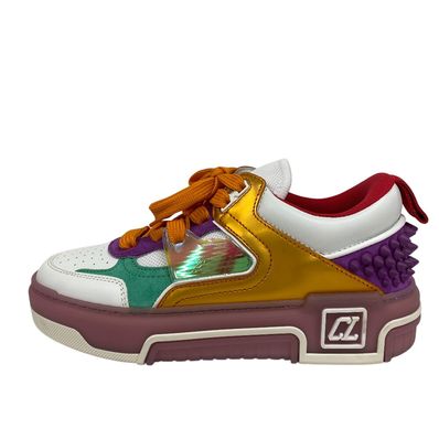 クリスチャンルブタン Christian Louboutin スニーカー メッシュ マルチカラー