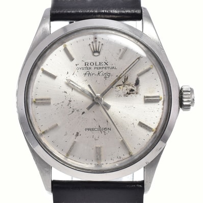 ロレックス ROLEX 1002 ヴィンテージ オイスターパーペチュアル ノンデイト Cal.1520 シルバー 自動巻き メンズ 腕時計 K#148014