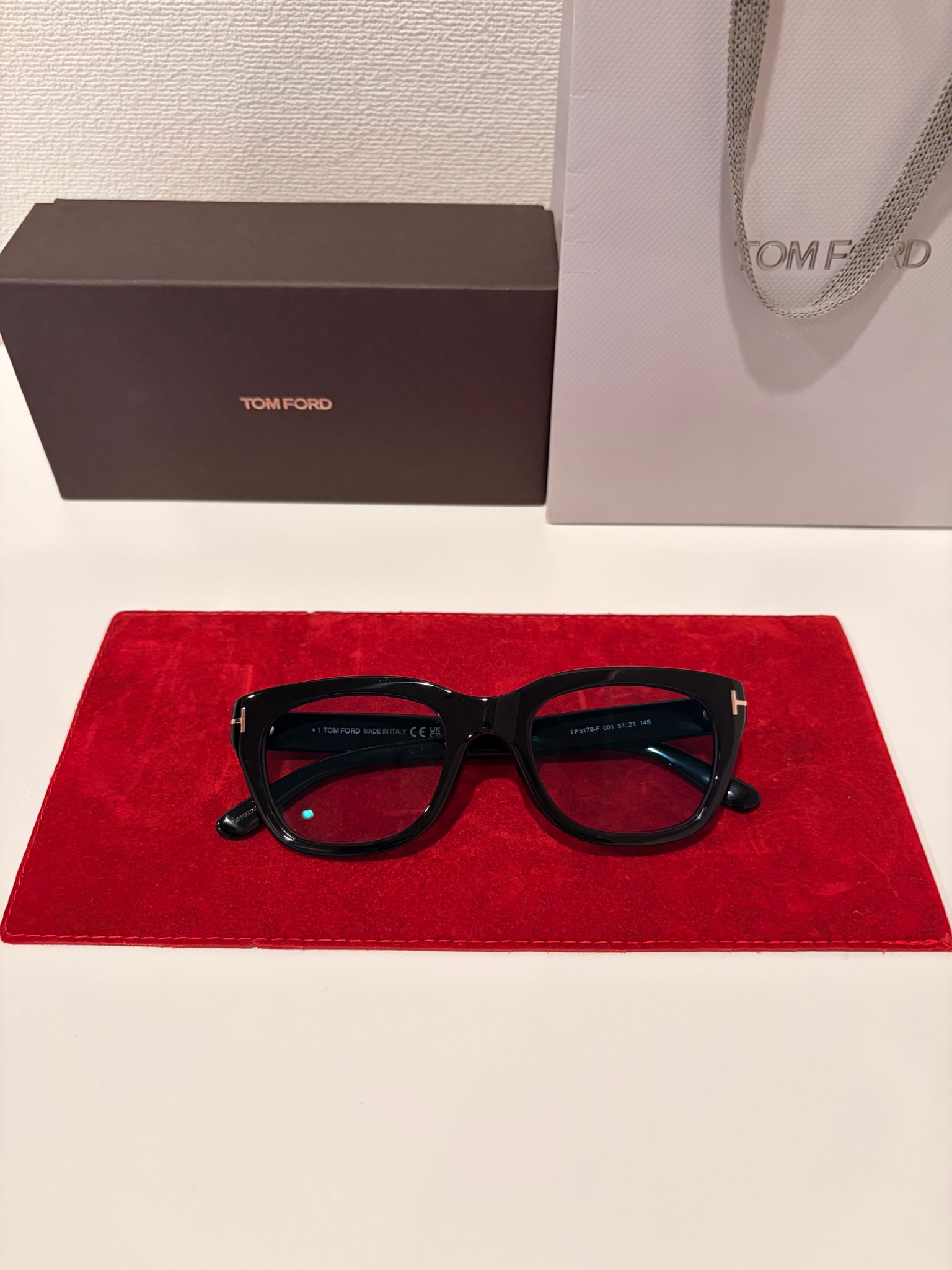 TOM FORD Glasses Frame "Black"