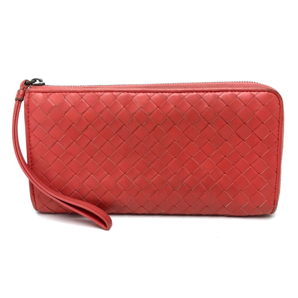 ボッテガヴェネタ 244823  イントレチャート L字ファスナー 長財布