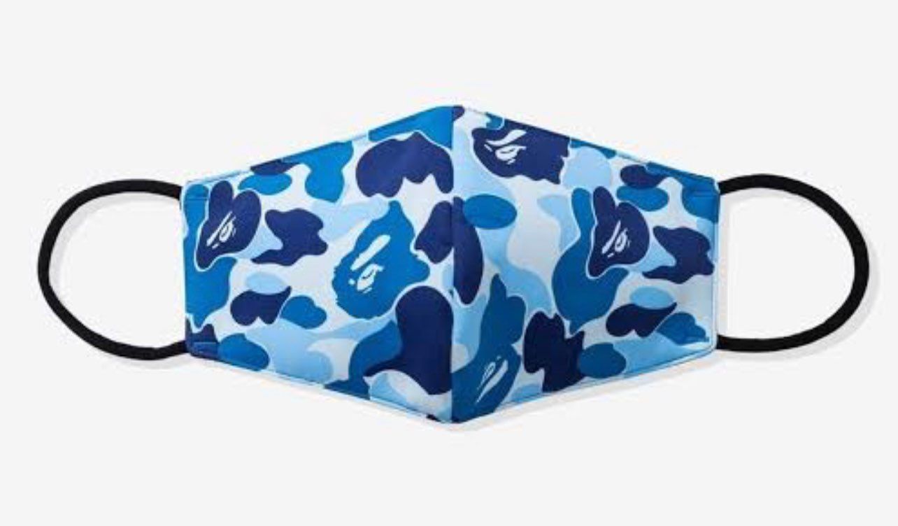 Bape ABC Camo Mask (Blue) SS20